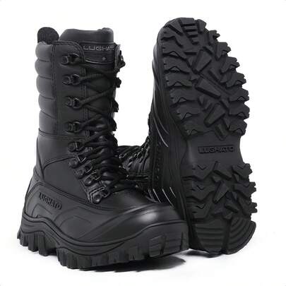 COTURNO MILITAR TÁTICO COM ZÍPER NA LATERAL RESISTENTE A ÁGUA