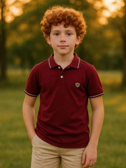 Camisa Camiseta Básica Gola Polo Infantil e Adolescente Tecido PREMIUM Entrega RAPIDA