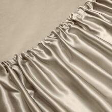 Silky Soft Pink Twin XL Satin Bed Sheets Set, 1 Deep Pocket Fitted Sheet + 1 Flat Sheet + 1 Pillowcase,  In 2025 - 灰褐色 - 查看 6