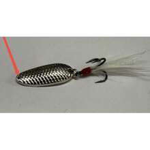 仿生金属勺形鱼饵套装 - 适用于淡水和咸水钓鱼的硬饵 - 包括金色、银色和彩色勺形鱼饵渔具配件 - 灰色 - 查看 4