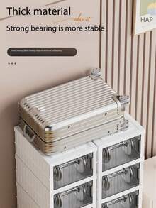 1 件可折叠鞋架，防尘宿舍鞋子收纳可折叠鞋盒，篮球鞋盒，塑料鞋盒，透明入口鞋架，家用鞋柜，鞋子收纳套装 - 彩色 - 查看 10