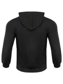 Sweatshirt Funny Hoodies Men Black Casual Sporty Style Soft & Comfortable Perfect For Sports Sutumn Clothes Hoodies A Surprise Gift For Family And Friends,Y2k,Funny Christmas&Halloween Cotton Hoodies,Suitable For Festivals, Parties, Home Wear, Daily Commuting, Back-To-School, And Concert Outfits. Printed And Shipped In The USA. - Black - View 3