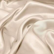 Silky Soft Pink Twin XL Satin Bed Sheets Set, 1 Deep Pocket Fitted Sheet + 1 Flat Sheet + 1 Pillowcase,  In 2025 - 米色 - 查看 9