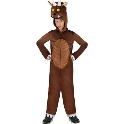 KIWI Kinderbosmonsterkostuum met hoorns en leuke details, themakostuums voor feesten en fantasiespellen, verkrijgbaar in meerdere maten, ideaal voor vieringen, Halloween en buitenplezier - GRATIS verzending ✅ Levering binnen 24/48 uur naar Spanje (schiereiland)