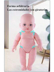 Reborn Doll Muñeca De Silicona para Baño, Contiene Ropa Y Chupetes, Regalos del Día del Niño para Regalos De Cumpleaños (Abrigo De Felpa) - 1 - Ver 6
