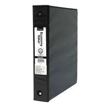 Cardinal Ring Binder, Letter Size, Black Color O Hardware, 1.5" Inches - Black - View 1