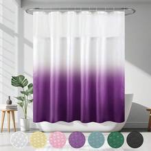 Waffle Weave Shower Curtain With Snap-In Fabric Liner Set, Hotel Style, Slub Textured Shower Curtain, 12 Metal Hooks Included, Waterproof & Washable Heavyweight Fabric, Purple, 72" W X 72" H{"Color_name":"WafflePurple","Size_name":"72\"Wx72\"L(Packof1)"} - 多色15 - 查看 7