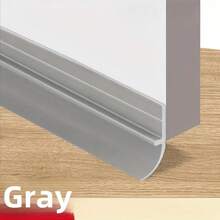 Weatherstrip Door Bottom Seal - Thickened Anti-Theft Silicone Material, Self-Adhesive Sound Insulation And Heat Insulation, Suitable For Glass/Wooden Doors. Flexible And Wear-Resistant Design. Improve Home Energy Efficiency, Effectively Prevent Cold Air Intrusion, Ensure Safety. - one-size - View 8