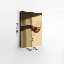 1pc Solid Wood Frame Woman Drinking Wine Poster Canvas, Woman Wall Art, Abstract Art, African American 2 Theme Canvas Posters & Prints, Large Canvas Wall Art, 2D Flat, Easy Hang Tabletop Or Wall Display, For Halloween, ChristmasGifts, Bedroom, Living Room, Decoration Ready To Hang - Nhiều màu - Xem 6