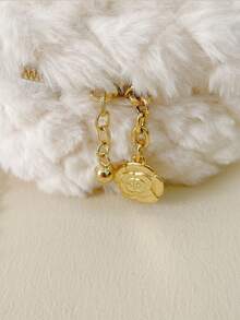 1pc Mini Cute Coin Purse, Fluffy Bucket Bag For Autumn/Winter, Chain Shoulder Crossbody Bag, Suitable For Parent-Child Interaction, Multiple Colors Available, Ideal For Travel, Shopping, And As A Gift For Halloween, Thanksgiving, Christmas - Best Seller - Chain Bucket Bag - View 8