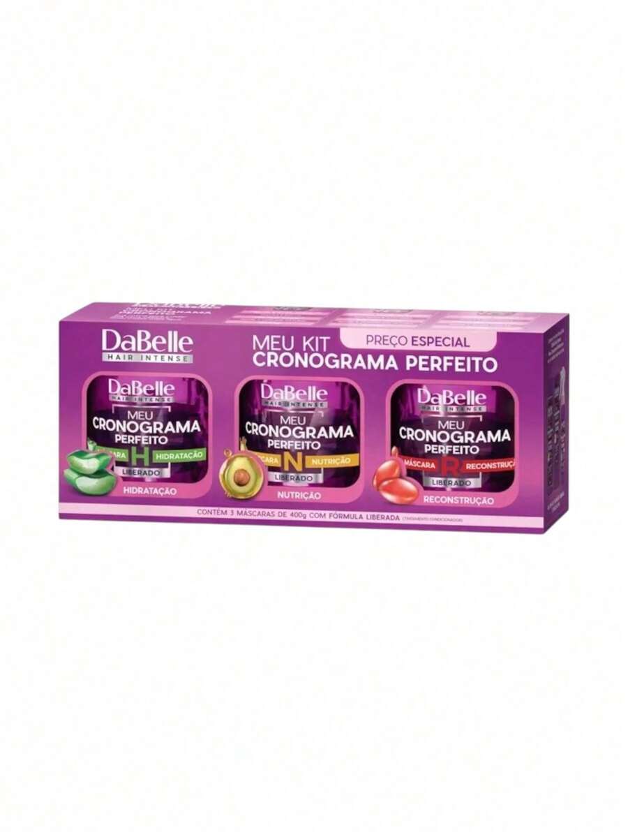 Dabelle My Perfect Chrono Kit 1200g Hydration Nutrition Reconstruction - 紫色 - 查看 1