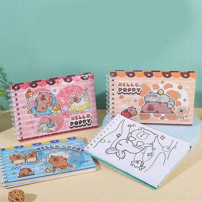 1PC BOOBIES GOODS COLORING BOOK:Coloring Book For Adults And Teens With Cozy Scenes And Cute Animal Characters For Relaxation (Comfy And Cozy Coloring Books),Back To School.School Supplies,Drawing & Painting, Halloween, Christmas