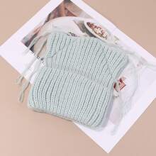 Women Beanie Hat - Milky White - View 11