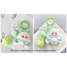 1 pièce Porte-clés personnalisé créatif en forme de lapin de dessin animé, porte-clés de lapin de dessin animé à grandes oreilles, pendentif en résine 3D, décoration de sac à dos, faveur de fête, cadeau parfait - Multicolore - Voir 18