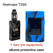 Textured Anti-Drop Anti-Dust Protective Case, Silicone Cover, Protective Shell For Geekvape T200, Multiple Colors Available, Ultra-Thin Tactile Feel, Anti-Slip Anti-Fall Liquid Silicone Protective Case - Multicolor - View 5