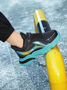 Calçados esportivos infantis com forro térmico e quentes para o inverno para meninos