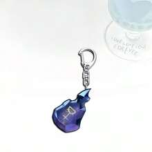 1 Peça Chaveiro Pingente de Anime da Moda, Ornamento para Mochila e Chaves de Carro, Adequado para Família, Amigos, Aniversário, Natal, Halloween, Enfeites de Meia, Presentes - Multicolorido - Visão 6
