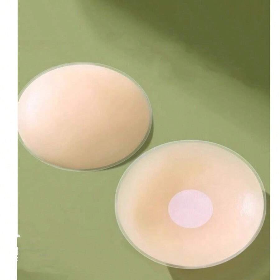 1 Pairs Nipple CoversGrippy Not Sticky Nipple Covers - Cakes Reusable Non Adhesive Nipple Pasties For Women - Silicone Bra Inserts - Kem - Xem 1