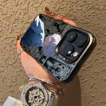 Anime Cool Blue Eyes G-Gojo Phone Case Compatible With IPhone 17, 16e, 16, 15, 14, 13, 12, 11, Mini, Pro Max, Air X, XR, XSMAX, 8, 7 Plus - Shockproof Matte Back Cover - 混色 - 查看 5