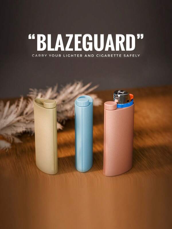 1PC - 3D Printed Blazeguard - Carry Your Lighter And Cigarette Safely