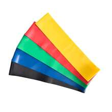 Ligas de Resistencia para Ejercicio, Bandas Elásticas de Resistencia con 5 Niveles de Resistencia, Ligas de Látex Natural para Hombre y Mujer, Ligas Gym para Musculación, Yoga, Fitness - Multicolor - Ver 3