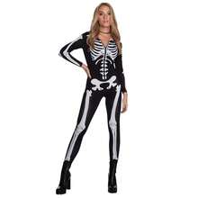 Morph Skeleton Costume Women, Womens Skeleton Costume, Womens Halloween Costumes, Halloween Costumes For Women Adult{"Size_name":"Small","Color_name":"White"} - 白色的 - 查看 1