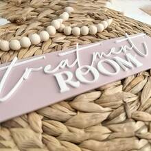 Personalized 3D Salon Logo, Salon Decoration, Door Logo, Eyelash Room, Reception, Waxing Treatment Room Logo, Aesthetic Decoration,Custom 3D Acrylic Sign, Beauty Salon Door Sign, 3d Salon Door Plaque, Treatment Room Door Sign, Small Business Signage, Aesthetics Sign - Multicolor - View 17