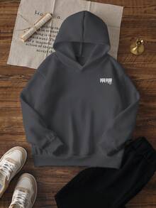 Áo nỉ dài tay in họa tiết phong cách thường ngày cho bé trai, có lớp lót giữ nhiệt, thích hợp cho mùa thu/đông - Thiết kế hình xe hơi cá tính. - Màu xám đen - Xem 3