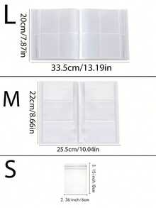 1 pieza Álbum de almacenamiento de joyas transparente y mate con 30 bolsas de almacenamiento antioxidantes, libro de almacenamiento de joyas, organizador de bolsas selladas, caja de almacenamiento de viaje para anillos, aretes, collares y otros accesorios, regalo de regreso a clases, regalo de viaje