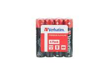Pilhas alcalinas AAA Premium VERBATIM | 1,5 V | AAA-LR03 Micro | Pilhas AAA | Pilhas para MP3 player, câmera, controle remoto, barbeador e muito mais | Pilha alcalina premium | 4 unidades - Ver 2