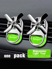 1 件装旋转汽车出风口芳香疗法装饰，车内空气清新剂，持久温和香味 - 均碼 - 查看 21