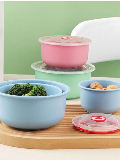 1 conjunto de recipientes de armazenamento de alimentos para geladeira de alta qualidade, caixas organizadoras de geladeira com vedação hermética, conjunto de 3 peças