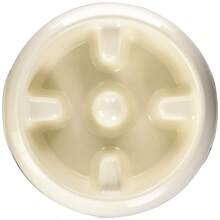 Dogit Dog Bowl Slow Feeder For Wet Or Dry Dog Food Go Slow AntiGulping Dog Dish White L