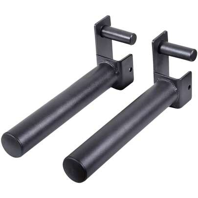 Barbell 2-Inch  Plate Holders, Attachment For FM-7000FW And FUEL FM-FL905Q Series Power Squat Racks, Black