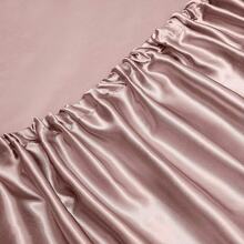 Silky Soft Pink Twin XL Satin Bed Sheets Set, 1 Deep Pocket Fitted Sheet + 1 Flat Sheet + 1 Pillowcase,  In 2025 - 玫瑰金色 - 查看 6