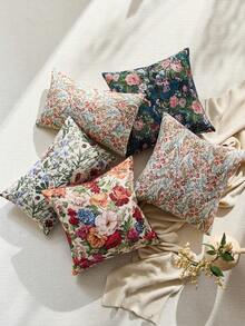 1/2 vỏ gối trang trí họa tiết hoa, phù hợp cho mọi mùa, có nhiều màu sắc, kiểu dáng và kích cỡ, chất liệu vải jacquard mật độ cao (không bao gồm ruột gối), khóa kéo, thích hợp cho các bữa tiệc ngày lễ, phối hợp với gối sofa màu be, gối sofa, gối ngủ, phòng khách, văn phòng, gối xe hơi, cũng có thể là một món quà mềm mại đơn giản. - Hoa mẫu đơn đỏ - Xem 6