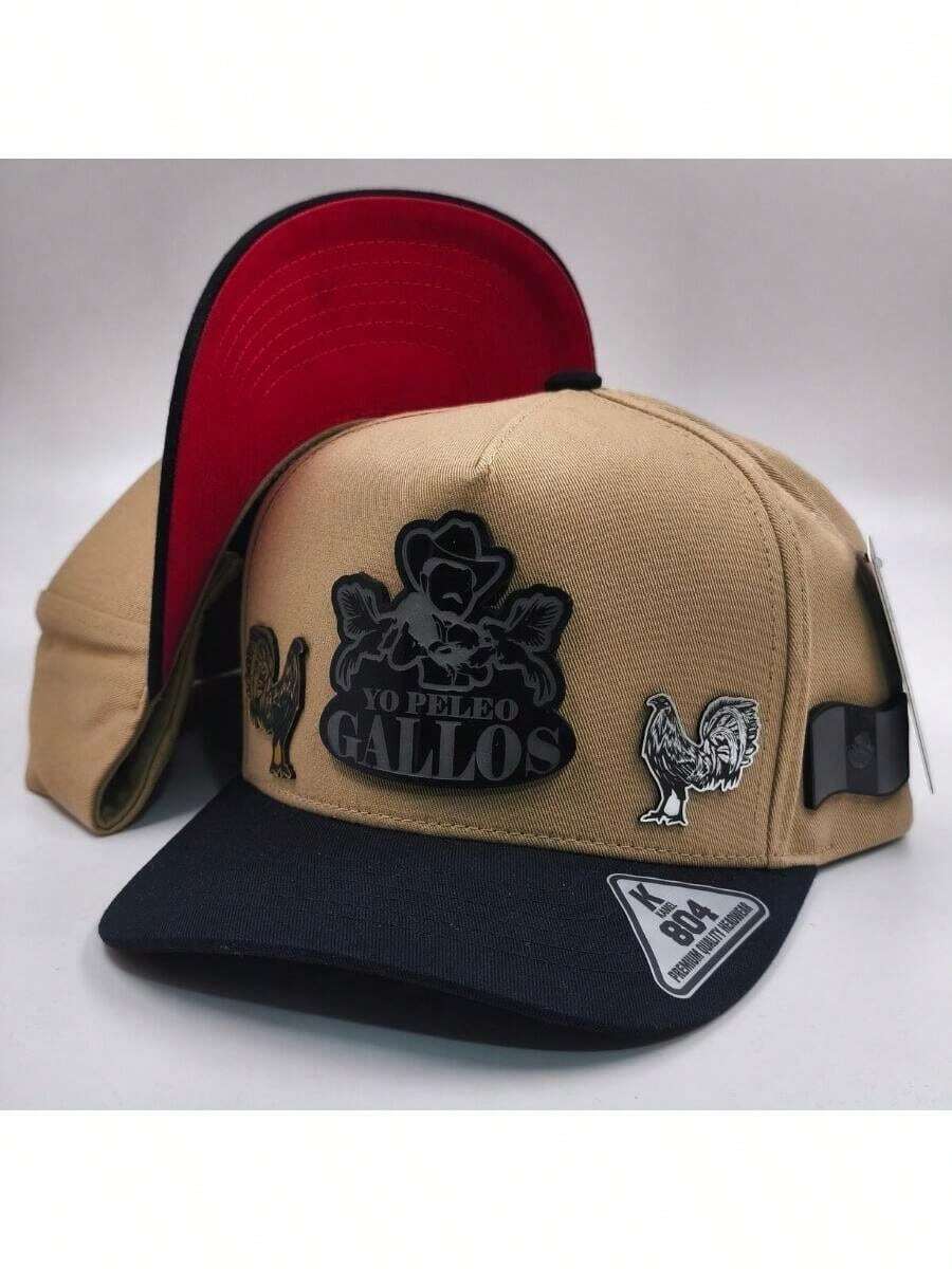 Men Baseball Cap - BROWN/BLACK - View 1