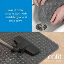 CATIT Litter Mat - Blue and White - View 5
