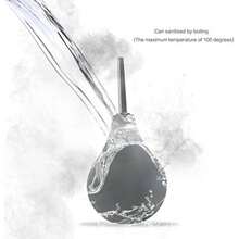 Douche Superior Materials Douche Women Men Enemas Bulbs, Ounce - màu đen - Xem 8