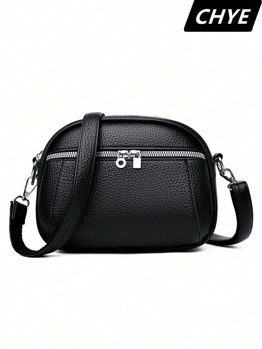 1 Stück Damen PU-Leder Umhängetasche, kratzfest und abriebfest, leicht, geeignet für Einkaufen, Pendeln, Arbeit, Dates, Einkaufen, tägliche Reisen, Sommertasche, Lässig Minimalist, für Mädchen, Teenager-Mädchen, Freundin