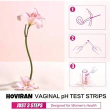 Vaginal PH Balance Strips, 50 Feminine PH Kit Women Yeast Infection Monitor, Reliable Acidity Alkalinity Balance - Initial - View 5