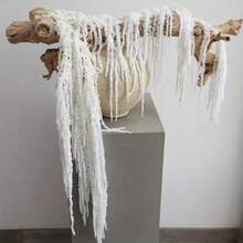 1/2/3/4/5 枝精致的白色花朵，纯白色花卉点缀，质朴别致的家居装饰/婚礼装饰干花