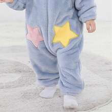 Mameluco Pijama Elefante Dumbo Bebé Kawaii Disfraz - Gris - Ver 5