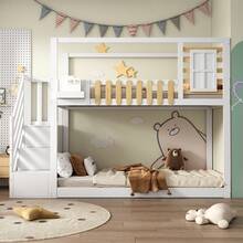 Kids Bed Frames, Headboards & Footboards - White - View 5