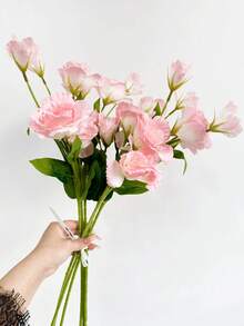 1/3 pièces Bouquet de marguerites artificielles de style européen - 4 têtes de fleurs factices au toucher réel pour mur de fleurs DIY, décoration d'arche de mariage, arrangement de vase de printemps pour la maison, centre de table de style ferme, décor de fond photo, cadeau d'anniversaire, mur de fleurs DIY