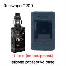 Textured Anti-Drop Anti-Dust Protective Case, Silicone Cover, Protective Shell For Geekvape T200, Multiple Colors Available, Ultra-Thin Tactile Feel, Anti-Slip Anti-Fall Liquid Silicone Protective Case - Multicolor - View 12