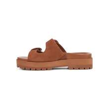 Vionic Capitola Sandals Women's US 9.5 Argan Oil Brown Suede Platform ZAP420 - màu nâu - Xem 3