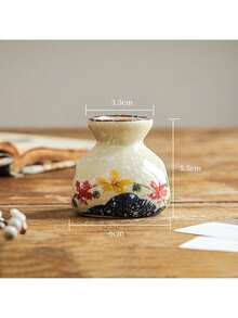 Chinese - Style Retro Ceramic Toothpick Box With Chinese Cultural Elements, Multifunctional Porcelain, Personalized And Light - Luxury Ceramic Toothpick Holder For Household Use, Creative For Restaurants, Catering And Commercial Use, And Also Can Be Used As A Cleaning Swab Canister. - Multicolor - View 23