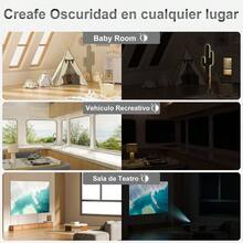 Persianas Opacas Porttiles, Cortinas Opacas Porttiles, Persianas Opacas para Ventanas, Viene con bolsa, regla, cinta, Aislamiento trmico y luminoso, adecuado para dormitorio, coche 400x145cm - 300x145cm - Ver 9