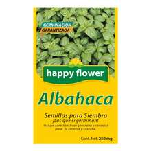 Pack de 6 Semillas de Albahaca Happy Flower – Germinación Garantizada (250 mg c/u) - Amarillo - Ver 2